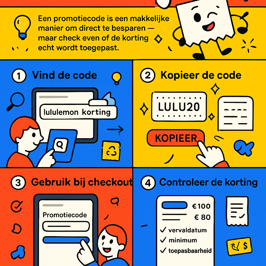 lululemon promotie code - Aanbieding