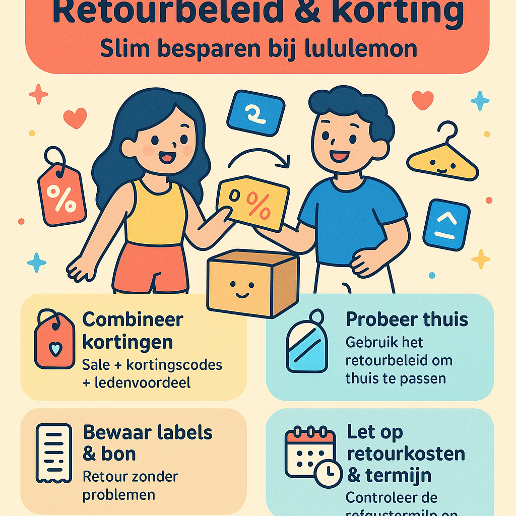 lululemon korting - Retourbeleid